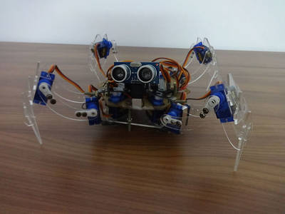 QUATTRO - the Arduino Quadruped Robot