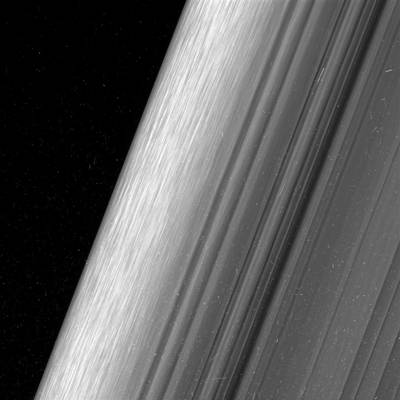 Close Views Show Saturn's Rings in Unprecedented Detail