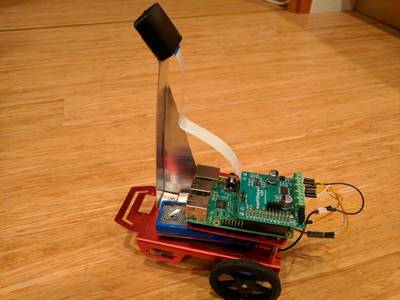 Simple RaspberryPi-based Autonomous Car