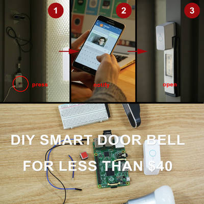 DIY smart home doorbell for less than $40!