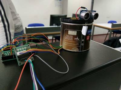 RadArduino - Radar Made With Arduino Leonardo and Processing 