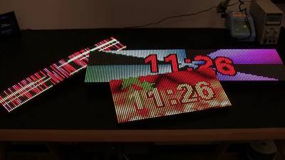 A FPGA controlled RGB LED MATRIX for Incredible Effects – the Hardware