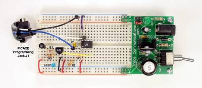 Controlling a Stepper Motor with an SIRC TV Remote and a PICAXE: Infrared Capabilities