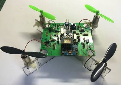 Circuit Board for DIY Arduino Micro-quadcopter