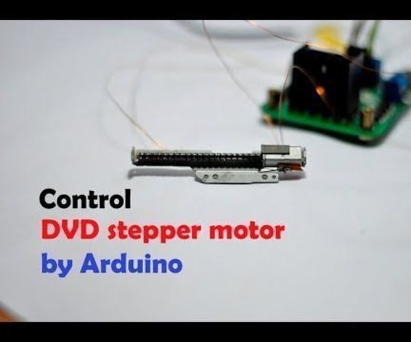 Dvd Stepper Motor Arduino