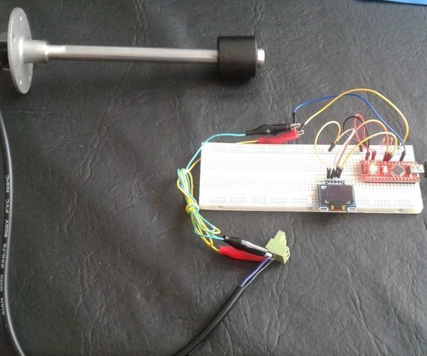 Measure Fuel Level With Arduino