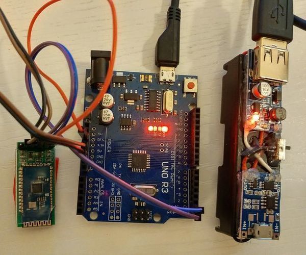 Arduino Remote/wireless Programming and Test With Homemade Power Bank