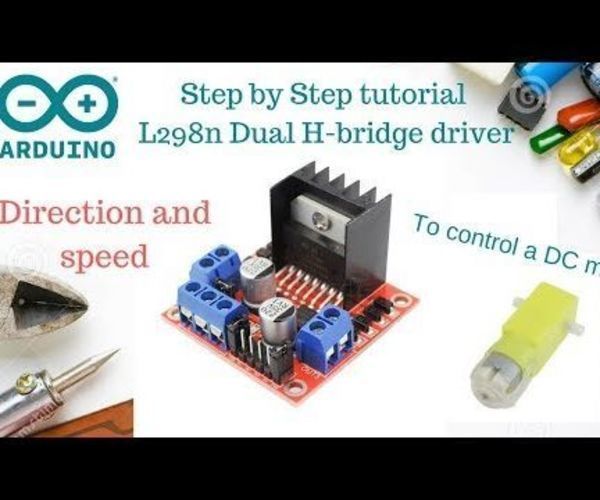 How to Use L298n to Control Dc Motor With Arduino