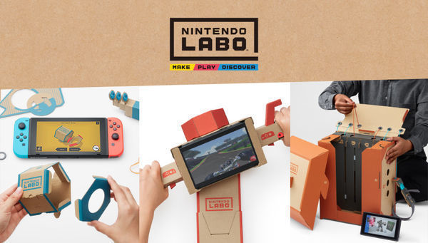 Nintendo Labo combines the magic of Nintendo Switch with the fun of DIY creations