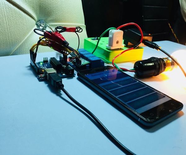 Home Automation System Using Arduino And Hc-05 Bluetooth Module