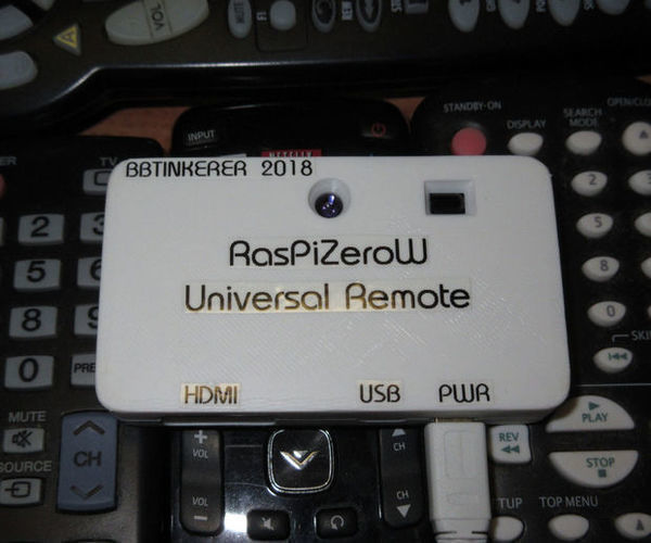 Raspberry Pi Zero Universal Remote