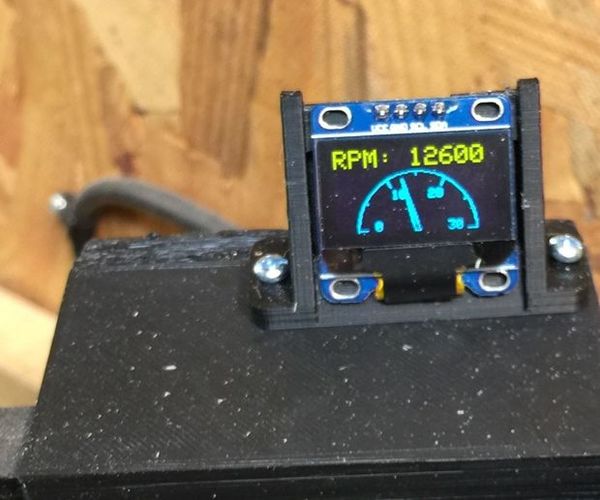 Add An Arduino-Based Optical Tachometer To A Cnc Router