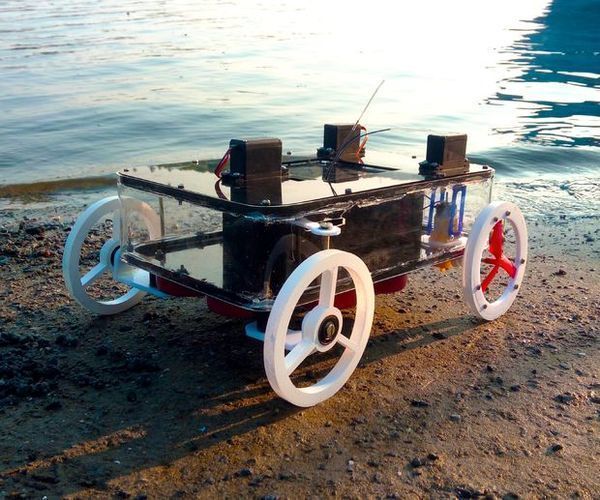 Arduino Rc Amphibious Rover