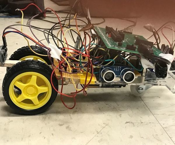 Robot Car Bluetooth Controlled- Obstacle Avoidance Robot Car Using Pic32 Microcontroller