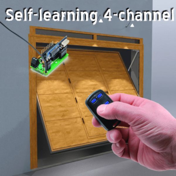Self-learning 4-channel receiver