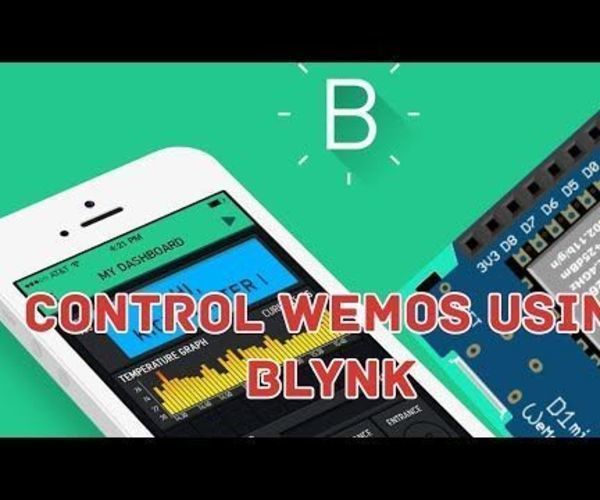 How To Control Wemos D1 Mini/ Nodemcu Using Blynk App (Iot) (Esp8266)