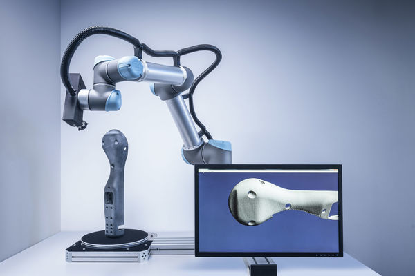 Autonomous 3D scanner supports individual manufacturing processes