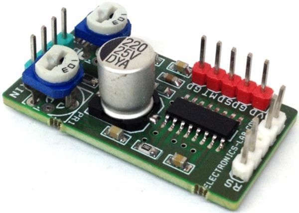 Low Cost/Voltage 3W Class-D Stereo Audio Amplifier for Portable Gadgets