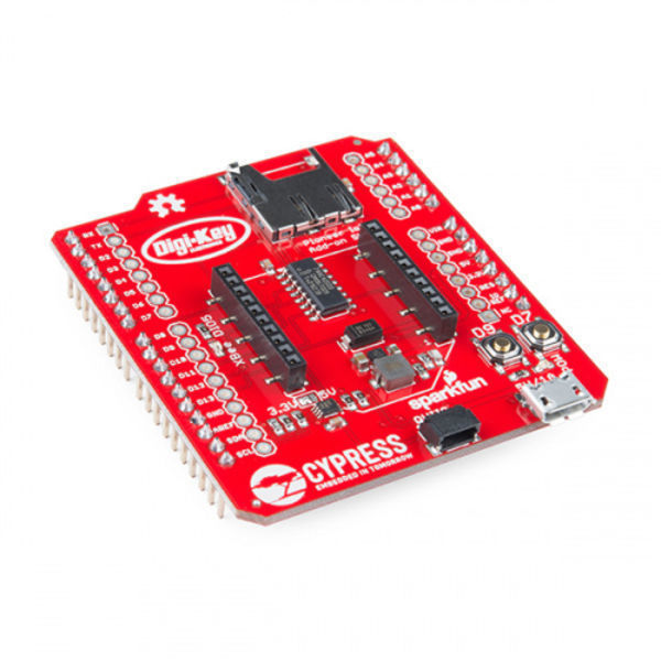 Using the PSoC 6 Pioneer Board with the Pioneer IoT Add-on Shield