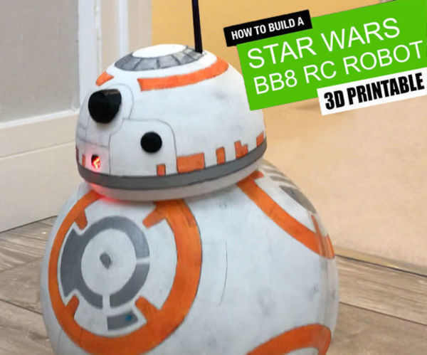 BB8 Droid - Arduino | Remote Controlled | 3D Printed