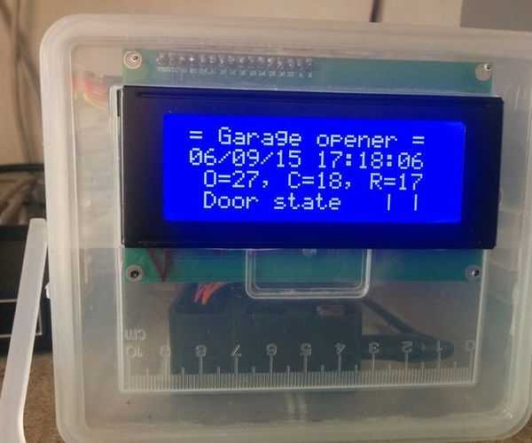 Garage Door Opener Using A Raspberry Pi