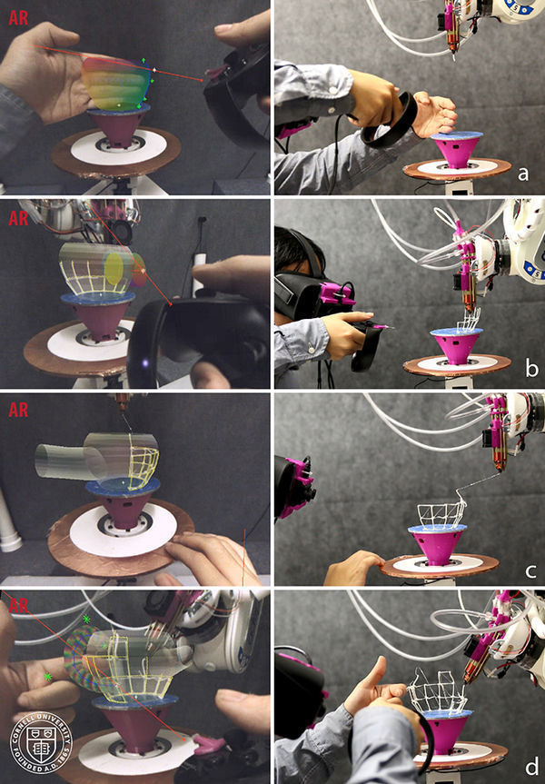 RoMA: Interactive Fabrication with Augmented Reality and a Robotic 3D Printer