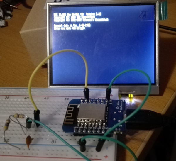 PC-XT Emulator on a ESP8266