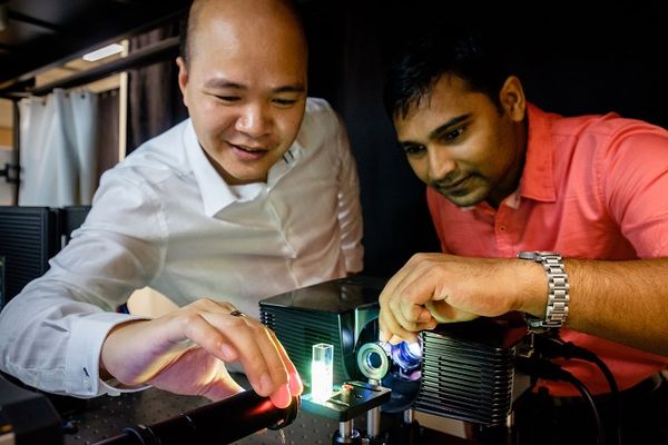 NTU scientists take multi-coloured images with a lensless camera