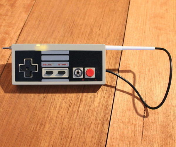 Light Theremin In A NES Controller