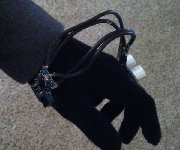 Sonar Glove For The Visually Impaired