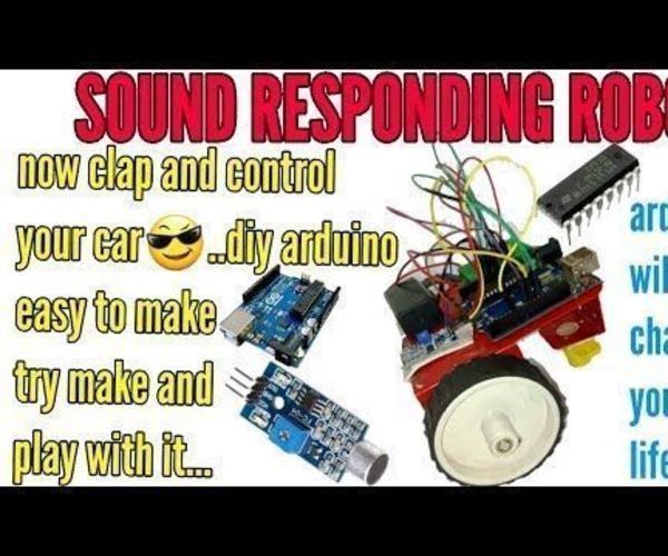Sound Responding Arduino Robot