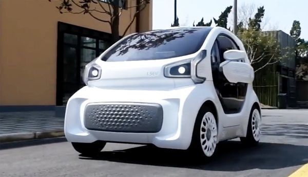 This 3-D printed electric car costs $7,500 and took three days to make