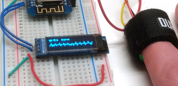 Building a MicroPython heart rate monitor