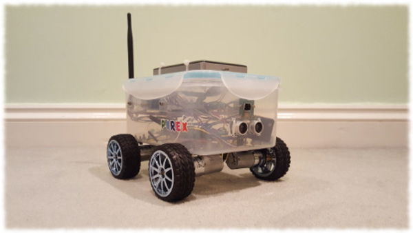 PiRex - remote controlled Raspberry Pi based robot