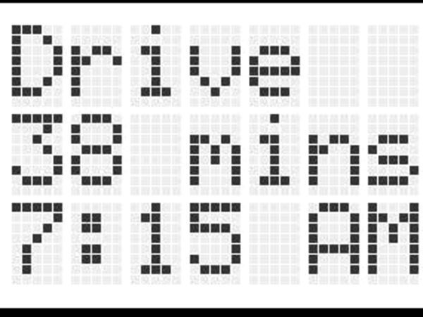 Display Commute Time on LCD Using Raspberry Pi