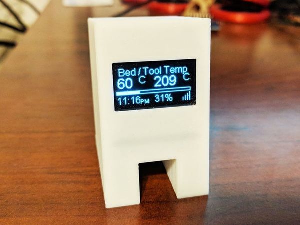 3D Printer Monitor for OctoPrint