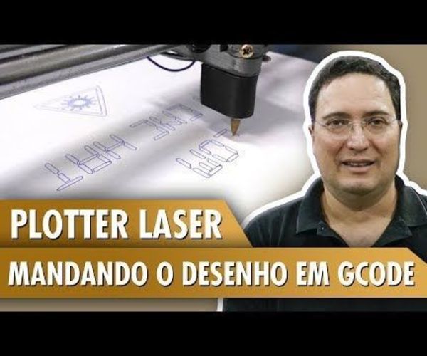 Laser Plotter: Sending the Drawing in GCODE