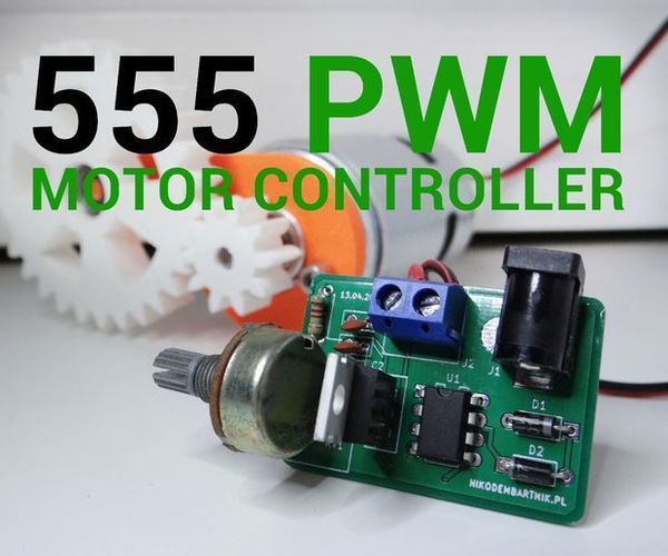 555 PWM Motor Controller