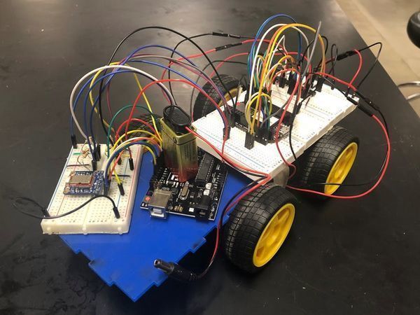 Remote Control Car w/ PocketBeagle and Arduino