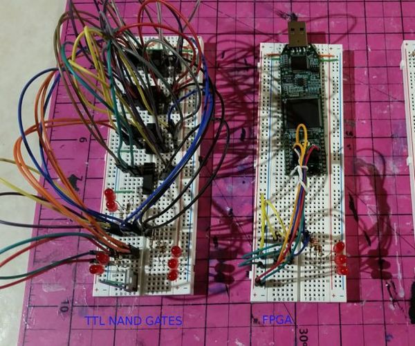 Arduino As a Cheap Breadboard FPGA