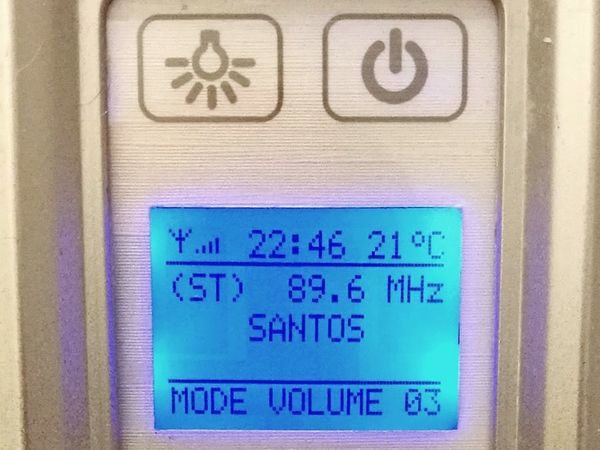 Arduino-Based Shower Radio