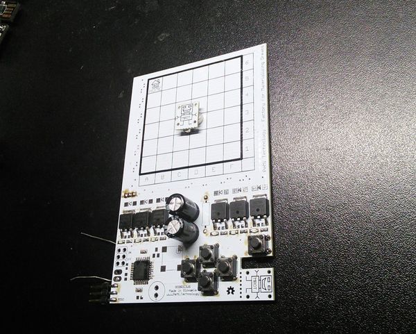 2D actuator move micro robot in X/Y 2D space