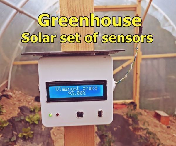 Smart Greenhouse Sensors