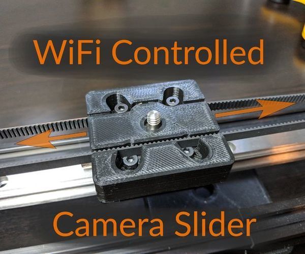 WiFi Controlled Camera Slider
