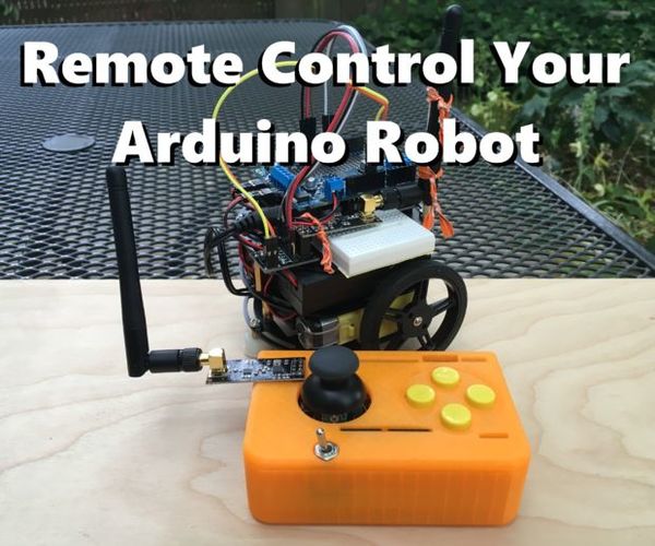 Remote Control Your Arduino Robot