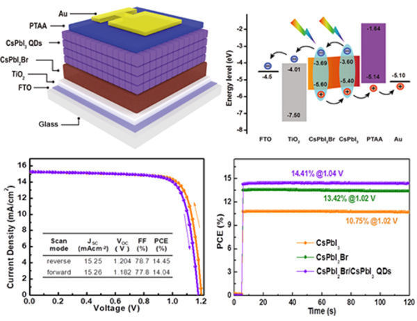 Scientists Fabricate Inorganic Perovskite Solar Cells with Record High Stabilized Efficiency