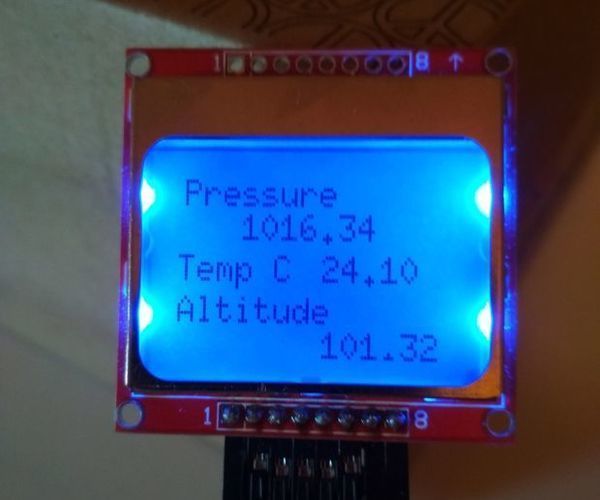 Arduino Barometer