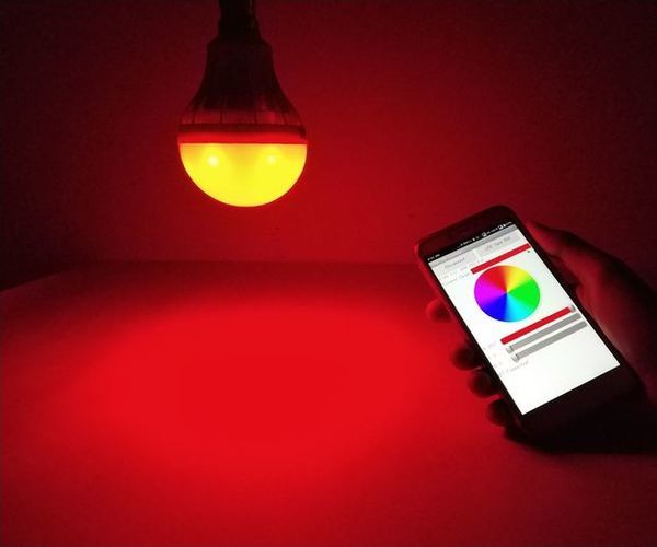 DIY RGB Smart Bulb From Scratch