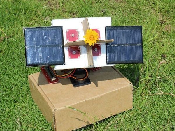 Arduino Sunflower: An Electronic Sun-Dancer
