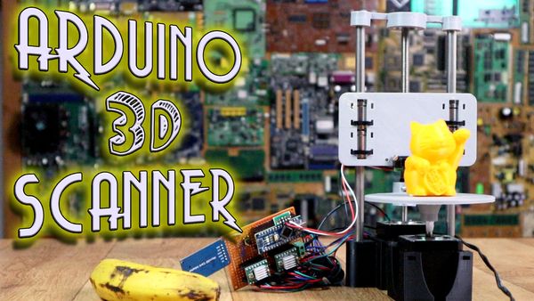 3D Scanner - Arduino + Step motors